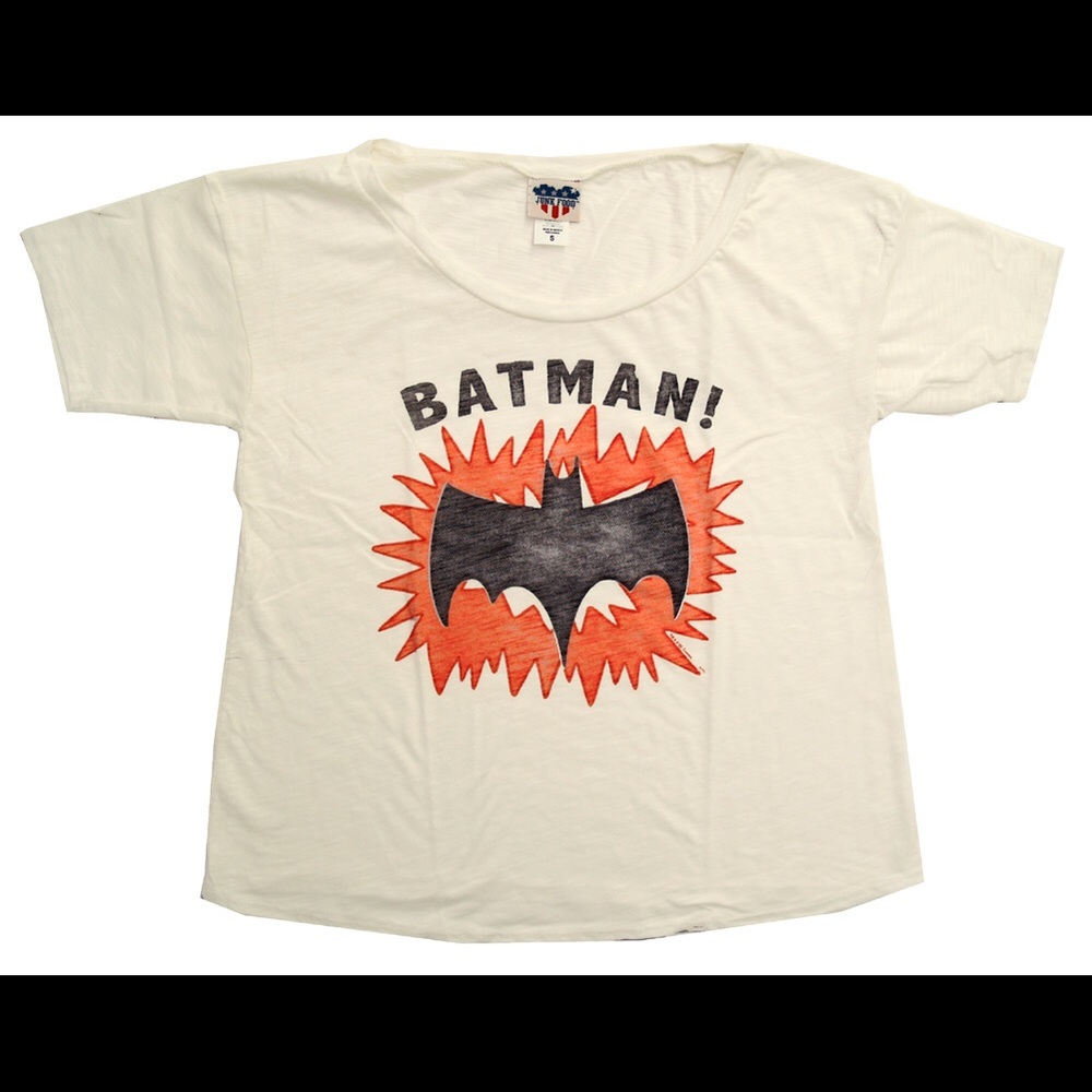Junk Food Batman Slouchy Boyfriend Tee Small